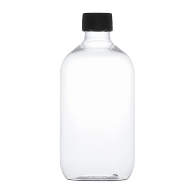 500 मिलीलीटर स्किनकेयर प्लास्टिक कॉस्मेटिक टोनर बोतल गर्म मुद्रांकन