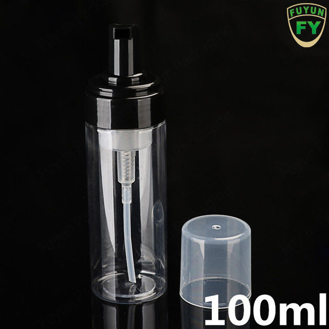 ब्लैक फोम पंप के साथ फोम पंप बोतल 3oz 100 मिलीलीटर साफ़ करें: