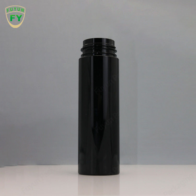 200 मिलीलीटर ब्लैक फोम पंप बोतल सेल्फ टैनिंग इरेज़र सिलेंडर पीईटी