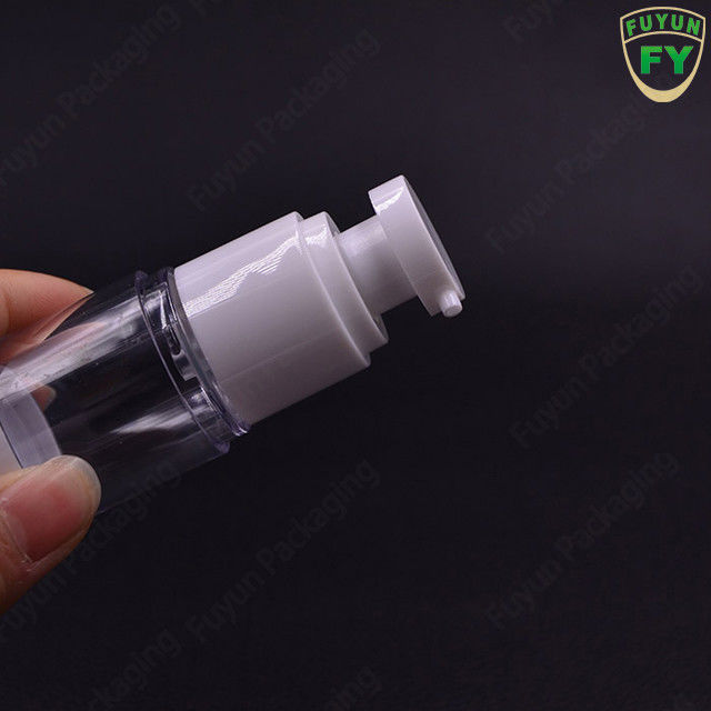 इमल्शन लोशन वायुहीन वैक्यूम पंप बोतल साफ़ बोतल बॉडी