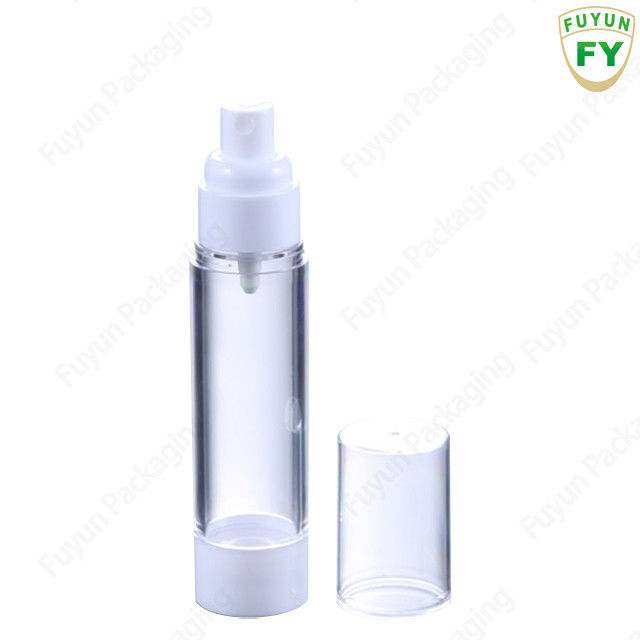 रिफिल करने योग्य वायुहीन कॉस्मेटिक कंटेनर, फुयुन वायुहीन सीरम पंप की बोतलें Bottle