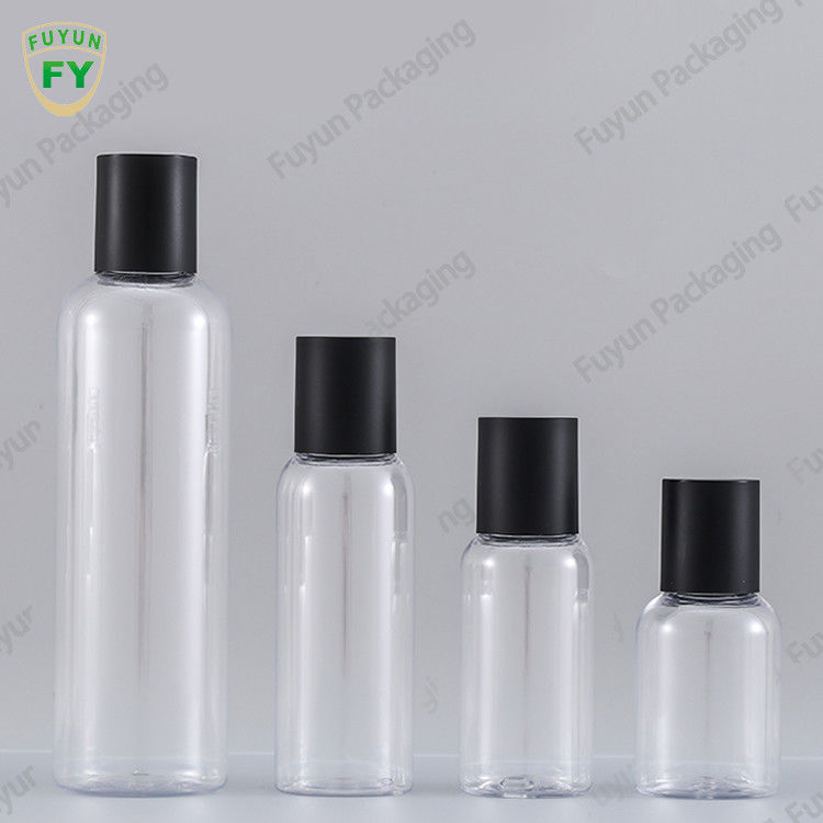 कॉस्मेटिक्स के लिए कॉस्मेटिक प्लास्टिक पीईटी बोतल पैकेजिंग 50ml/100ml/150ml/250ml टोनर कंटेनर;