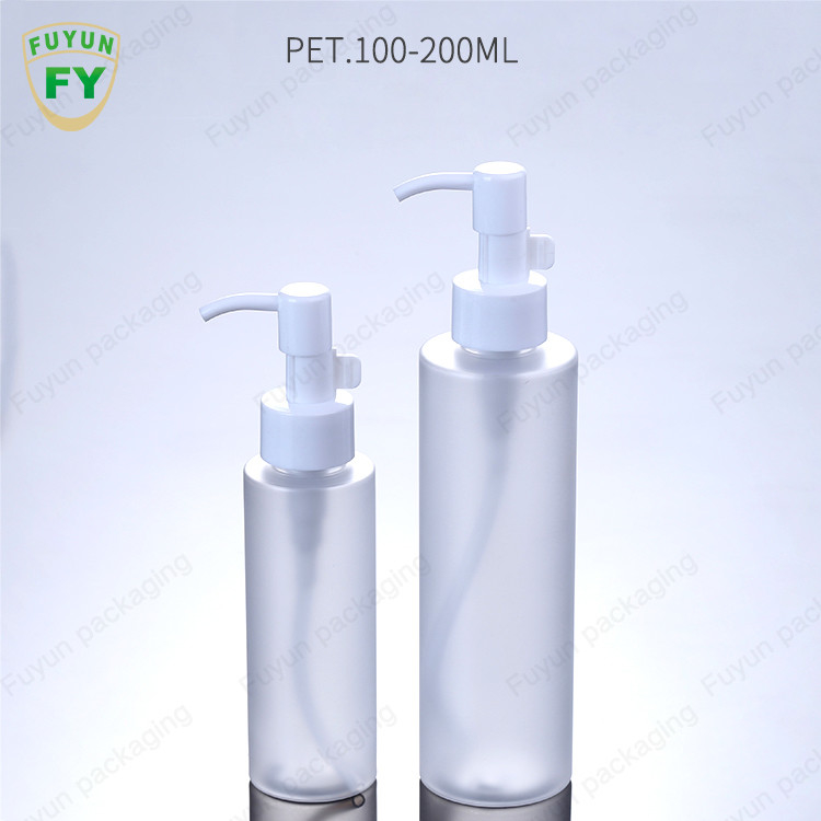 OEM निजी लेबल 150ml खाली पंप की बोतलें त्वचा की देखभाल पैकेजिंग