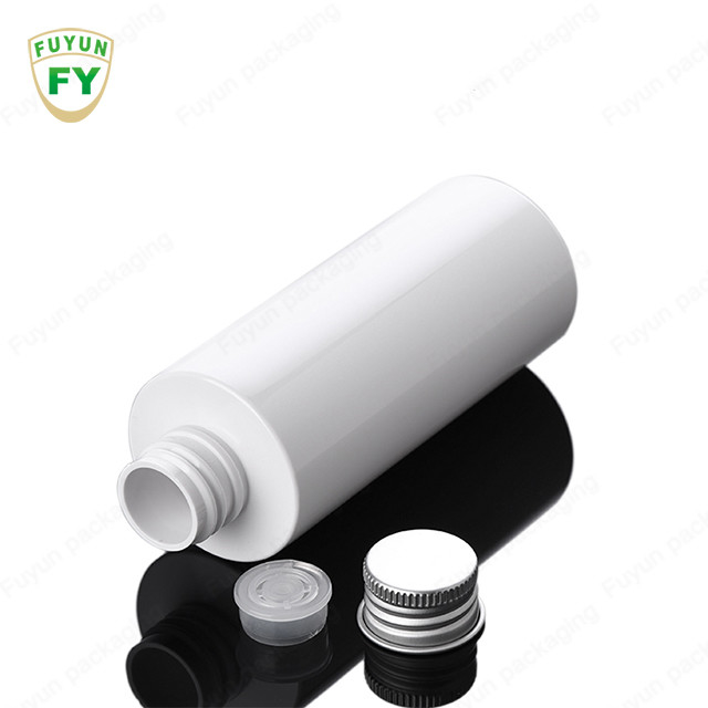 200 मिलीलीटर सफेद रंग टोनर तरल प्लास्टिक की बोतल स्लाइवर स्क्रू कैप के साथ: