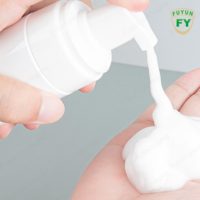 प्लास्टिक फेशियल वॉश साबुन फोम पंप बोतल 100 मिली 120 मिली