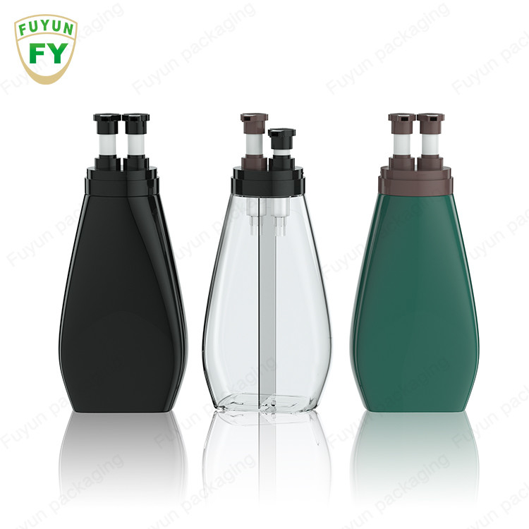 डबल पंप के साथ अद्वितीय लोशन डिस्पेंसर बोतलें 500 मिलीलीटर हाथ धोने की बोतल