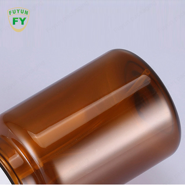 170 मिलीलीटर स्किनकेयर एम्बर टोनर लोशन प्लास्टिक पंप की बोतलें