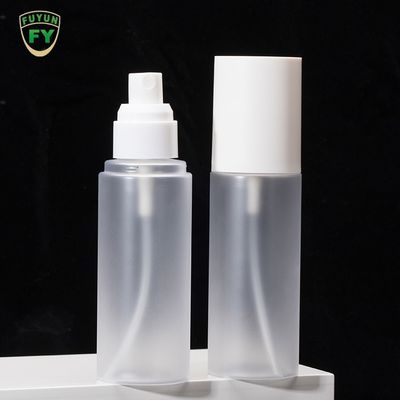 Refillable पाले सेओढ़ लिया स्पष्ट प्लास्टिक पंप की बोतलें यात्रा आकार स्क्रीन प्रिंटिंग सतह
