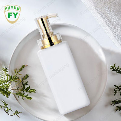 शैम्पू डिस्पेंसर के लिए 10oz 300ml एचडीपीई प्लास्टिक लोशन पंप की बोतलें
