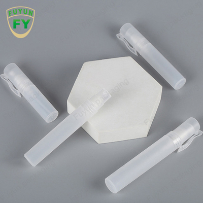 स्प्रे पंप के साथ 3ml 5ml 10ml खाली परफ्यूम प्लास्टिक की शीशी साफ़ करें