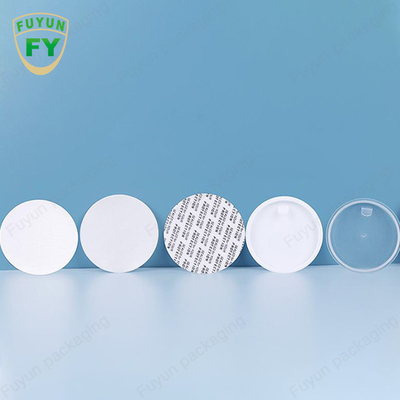 Fuyun 30ml 50ml पालतू प्लास्टिक क्लियर वाइड माउथ आई फेस स्लीप मड क्रीम जार