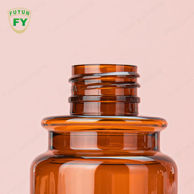 30g 40ml 60ml सीरम प्लास्टिक पंप की बोतलें डबल वॉल पीईटी जार
