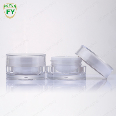 कस्टम ऐक्रेलिक लोशन स्प्रे पंप बोतल जार सेट 30ml 100ml 120ml स्किनकेयर