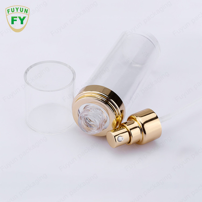 कस्टम ऐक्रेलिक लोशन स्प्रे पंप बोतल जार सेट 30ml 100ml 120ml स्किनकेयर