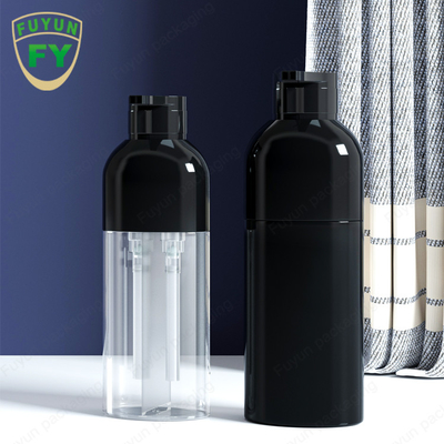 फ्रॉस्ट कॉस्मेटिक पैकेजिंग बोतल 250ml 400ml कस्टम लोगो